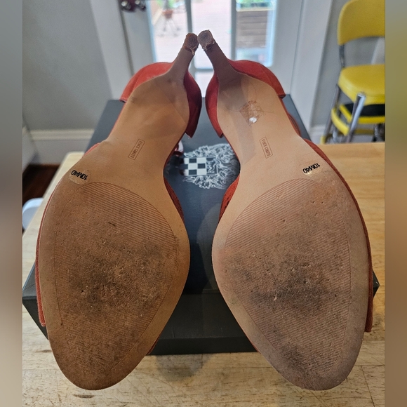 Vince Camuto Cayleen Papaya 10 - Picture 8 of 11